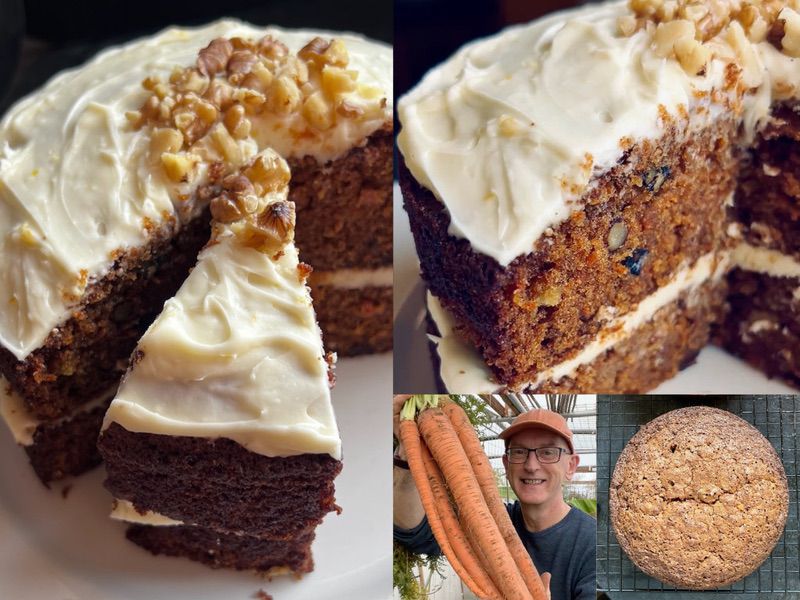 Manpukuji carrot cake montage